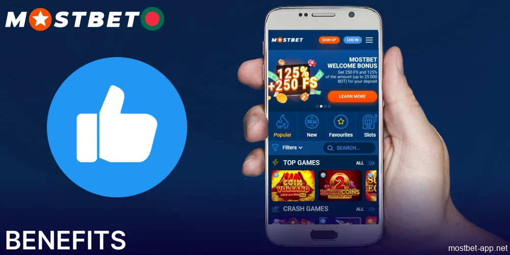 Mostbet app advantages for players from Bangladesh