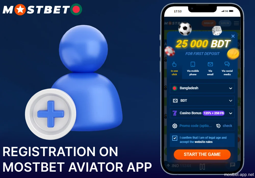 Guide on Mostbet app registration for Aviator players from Bangladesh